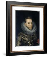 Albert VII, Archduke of Austria-Frans Pourbus II-Framed Art Print