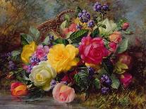 Vase of Flowers-Albert Williams-Giclee Print