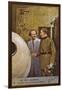 Albert with Piccard-null-Framed Art Print