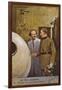 Albert with Piccard-null-Framed Art Print