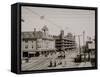 Alberta and Velvet Hotels, Old Orchard, Me.-null-Framed Stretched Canvas