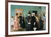 Albertine at the Police Doctor's Waiting Room-Christian Krohg-Framed Giclee Print