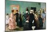 Albertine at the Police Doctor's Waiting Room-Christian Krohg-Mounted Giclee Print