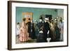 Albertine at the Police Doctor's Waiting Room-Christian Krohg-Framed Giclee Print