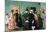 Albertine at the Police Doctor's Waiting Room-Christian Krohg-Mounted Giclee Print