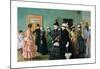 Albertine to see the Police Surgeon-Christian Krohg-Mounted Premium Giclee Print