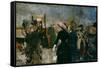 Albertine-Christian Krohg-Framed Stretched Canvas