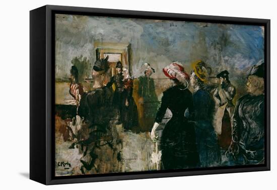 Albertine-Christian Krohg-Framed Stretched Canvas