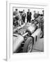 Alberto Ascari at the Wheel of the New Lancia Grand Prix Car, 1955-null-Framed Photographic Print