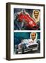 Alberto Ascari Driving a Maserati-null-Framed Giclee Print