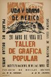 Life and Drama of Mexico: 20 Yrs in the Life of the Taller De Grafica Popular-Alberto Beltran-Stretched Canvas