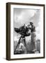 Alberto Lattuada on the Set-Mario de Biasi-Framed Photographic Print