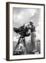 Alberto Lattuada on the Set-Mario de Biasi-Framed Photographic Print