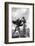 Alberto Lattuada on the Set-Mario de Biasi-Framed Photographic Print