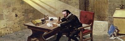 King James Sentenced Raleigh to Imprisonment in the Tower of London-Alberto Salinas-Giclee Print