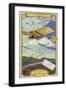 Alberto Santos-Dumont at St Cyr, France-null-Framed Giclee Print