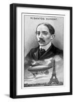 Alberto Santos-Dumont, Brazilian Pioneer of Aviation-null-Framed Giclee Print
