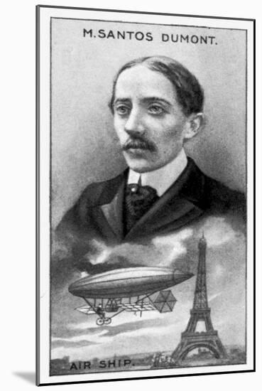 Alberto Santos-Dumont, Brazilian Pioneer of Aviation-null-Mounted Giclee Print