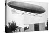 Alberto Santos-Dumont Flying His Airship Number 10, 1903-null-Stretched Canvas
