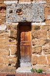 Wooden Door - San Gimignano Tuscany Italy-Alberto SevenOnSeven-Photographic Print