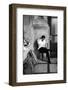 Alberto Sordi at the 11th Edition of Nastro D'Argento Film Awards-null-Framed Photographic Print