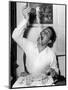 Alberto Sordi Eating Spaghetti-null-Mounted Photographic Print