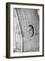 Alberto Sordi Through the Eyelet of a Wicker Armchair-Marisa Rastellini-Framed Photographic Print