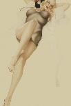 Varga Girl, January 1941-Alberto Vargas-Art Print