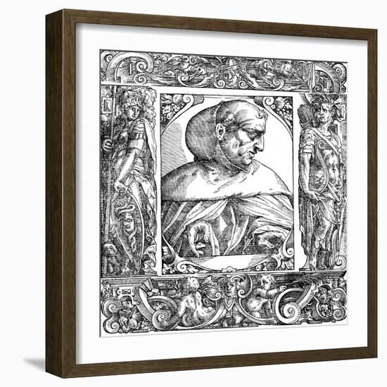 Albertus Magnus (C1200-128) German-Born Dominican Friar, 16th Century-null-Framed Giclee Print