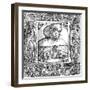 Albertus Magnus (C1200-128) German-Born Dominican Friar, 16th Century-null-Framed Giclee Print