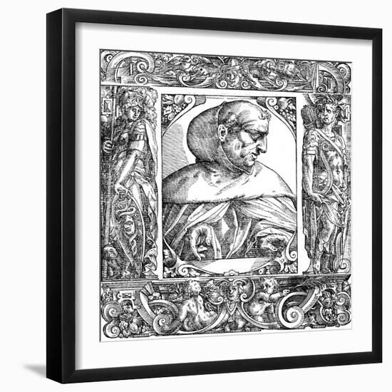 Albertus Magnus (C1200-128) German-Born Dominican Friar, 16th Century-null-Framed Giclee Print