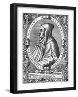 Albertus Magnus (C1200-128) German-Born Dominican Friar, Late 16th Century-null-Framed Giclee Print