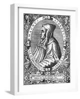 Albertus Magnus (C1200-128) German-Born Dominican Friar, Late 16th Century-null-Framed Giclee Print