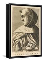 Albertus Magnus German Scholar Bishop of Ratisbon-Nicolas de Larmessin-Framed Stretched Canvas