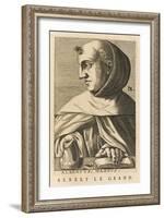 Albertus Magnus German Scholar Bishop of Ratisbon-Nicolas de Larmessin-Framed Art Print