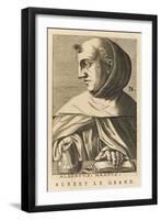 Albertus Magnus German Scholar Bishop of Ratisbon-Nicolas de Larmessin-Framed Art Print