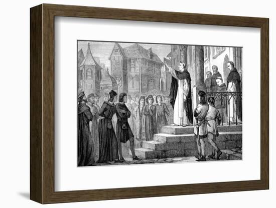 Albertus Magnus, German Theologian-Science Photo Library-Framed Photographic Print