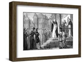 Albertus Magnus, German Theologian-Science Photo Library-Framed Photographic Print