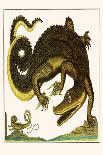 Crocodile and Lizard-Albertus Seba-Art Print