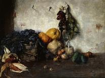 A Still-Life of Vegetables by a Wall, 1890-Albin Egger-lienz-Giclee Print