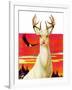 "Albino Deer,"January 8, 1938-Jack Murray-Framed Giclee Print