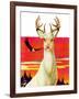 "Albino Deer,"January 8, 1938-Jack Murray-Framed Giclee Print