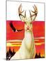 "Albino Deer,"January 8, 1938-Jack Murray-Mounted Giclee Print