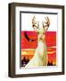 "Albino Deer,"January 8, 1938-Jack Murray-Framed Giclee Print