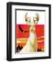 "Albino Deer,"January 8, 1938-Jack Murray-Framed Giclee Print