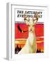 "Albino Deer," Saturday Evening Post Cover, January 8, 1938-Jack Murray-Framed Giclee Print