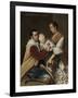 Albino Girl from Spaniard and Morisca, 1763-Miguel Cabrera-Framed Giclee Print