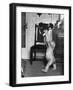 Albino Monkey "Snowflake" Living in Barcelona Zoo Vet's Apartment-Loomis Dean-Framed Photographic Print