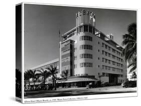 Albion Hotel, Miami Beach, C.1940-null-Stretched Canvas