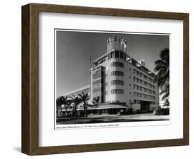 Albion Hotel, Miami Beach, C.1940-null-Framed Photographic Print